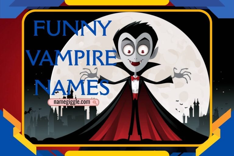 funny vampire names