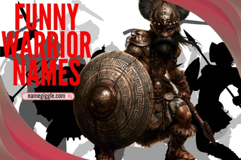 funny warrior names