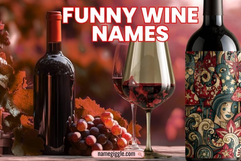 funny wine names